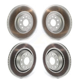 Front Rear Coated Disc Brake Rotors Kit For Volkswagen Atlas Cross Sport KG-101299