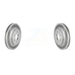 Front Coated Disc Brake Rotors Pair For Chevrolet Silverado 1500 GMC Sierra LD Limited Cadillac Tahoe Yukon Suburban XL Escalade ESV LTD KG-101314