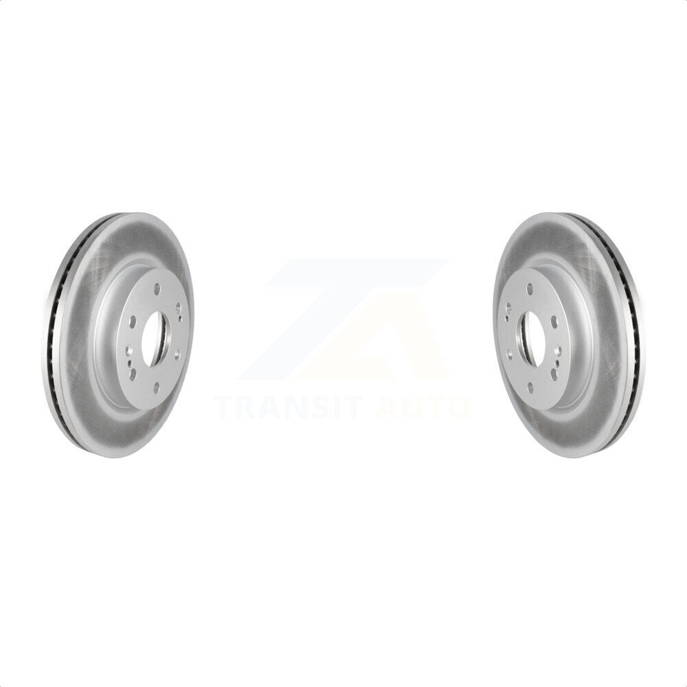 Front Coated Disc Brake Rotors Pair For Chevrolet Silverado 1500 GMC Sierra LD Limited Cadillac Tahoe Yukon Suburban XL Escalade ESV LTD KG-101314