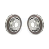 Front Coated Disc Brake Rotors Pair For Jeep Wrangler JK With 332mm Diameter Rotor KG-101319