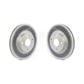 Front Coated Disc Brake Rotors Pair For Toyota Yaris iA Scion KG-101330