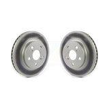 Front Coated Disc Brake Rotors Pair For Toyota Prius Corolla Prime AWD-e KG-101332