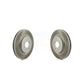 Front Coated Disc Brake Rotors Pair For Honda CR-V Accord Acura Civic Integra KG-101336