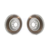 Front Coated Disc Brake Rotors Pair For Volkswagen Atlas Cross Sport KG-101339