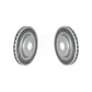 Front Coated Disc Brake Rotors Pair For 2019-2022 Acura RDX KG-101343