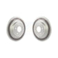 Rear Coated Disc Brake Rotors Pair For 2016-2018 Buick Envision With 315mm Diameter Rotor KG-101350