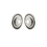 Rear Coated Disc Brake Rotors Pair For 2019-2020 Buick Envision With 315mm Diameter Rotor KG-101351