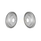 Rear Coated Disc Brake Rotors Pair For Chevrolet Silverado 1500 GMC Sierra LD Limited Cadillac Tahoe Yukon Suburban Escalade XL ESV LTD KG-101352