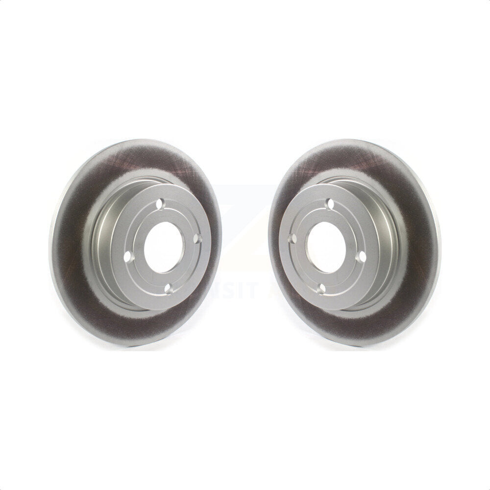 Rear Coated Disc Brake Rotors Pair For Ford EcoSport KG-101355