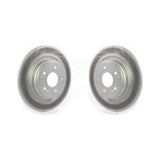 Rear Coated Disc Brake Rotors Pair For 2017-2020 Acura MDX KG-101368