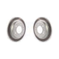 Rear Coated Disc Brake Rotors Pair For Hyundai Elantra Kia Niro Ioniq Forte Veloster KG-101371