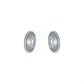 Rear Coated Disc Brake Rotors Pair For INFINITI QX50 QX55 KG-101377