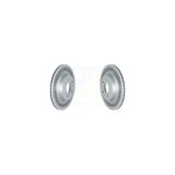 Rear Coated Disc Brake Rotors Pair For INFINITI QX50 QX55 KG-101377