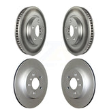 Front Rear Coated Disc Brake Rotors Kit For 2005-2005 Chevrolet Uplander Buick Terraza Saturn Relay FWD KG-101380