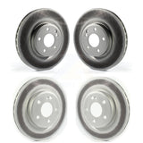 Front Rear Coated Disc Brake Rotors Kit For Mercedes-Benz CLA250 GLA250 INFINITI QX30 KG-101382