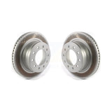 Front Coated Disc Brake Rotors Pair For Ram 5500 Dodge Sterling Truck 4500 Bullet 45 55 KG-101390