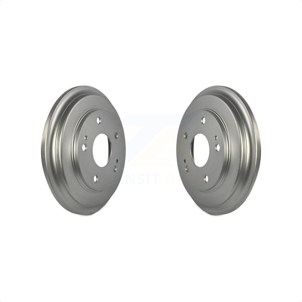 Rear Coated Brake Drums Pair For Honda Civic KG-101400