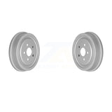 Rear Coated Brake Drums Pair For 2003-2005 Chevrolet Cavalier Pontiac Sunfire KG-101403