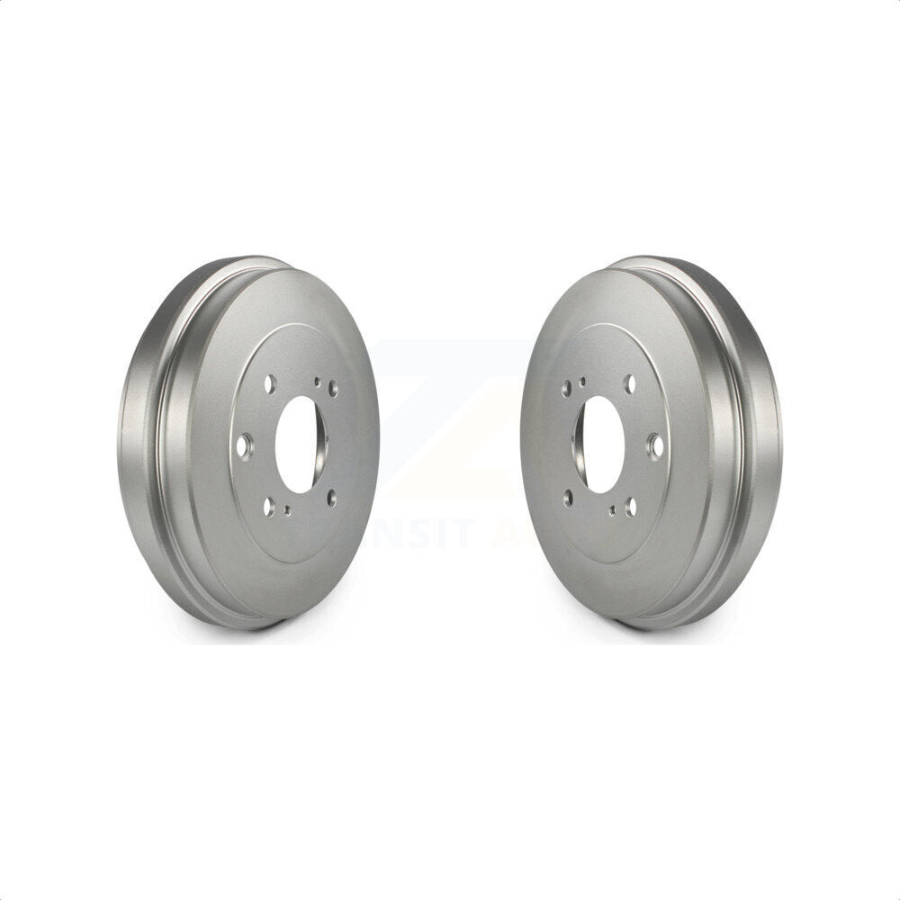 Rear Coated Brake Drums Pair For Nissan Sentra Versa Cube KG-101404