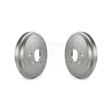Rear Coated Brake Drums Pair For Nissan Sentra Versa Cube KG-101404