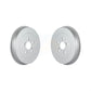 Rear Coated Brake Drums Pair For Toyota Matrix Pontiac Vibe KG-101411