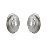 Rear Coated Brake Drums Pair For Volkswagen Jetta Beetle KG-101417