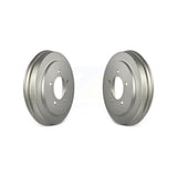Rear Coated Brake Drums Pair For Jeep Patriot Compass Dodge Caliber Chrysler Sebring Avenger KG-101421