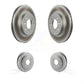 Front Rear Disc Brake Rotors Drums Kit For Honda Civic Fit Acura EL KG-101424