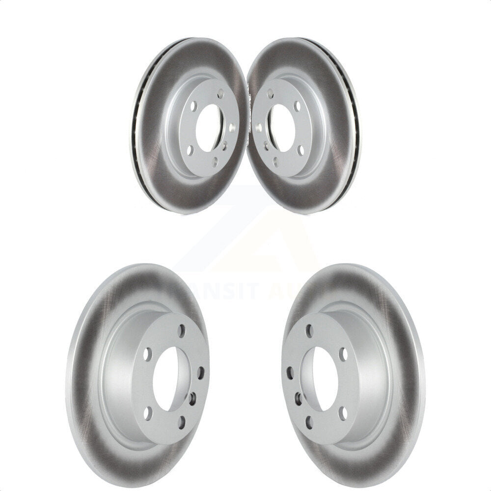 Front Rear Coated Disc Brake Rotors Kit For Mini Cooper Countryman Paceman KG-101505