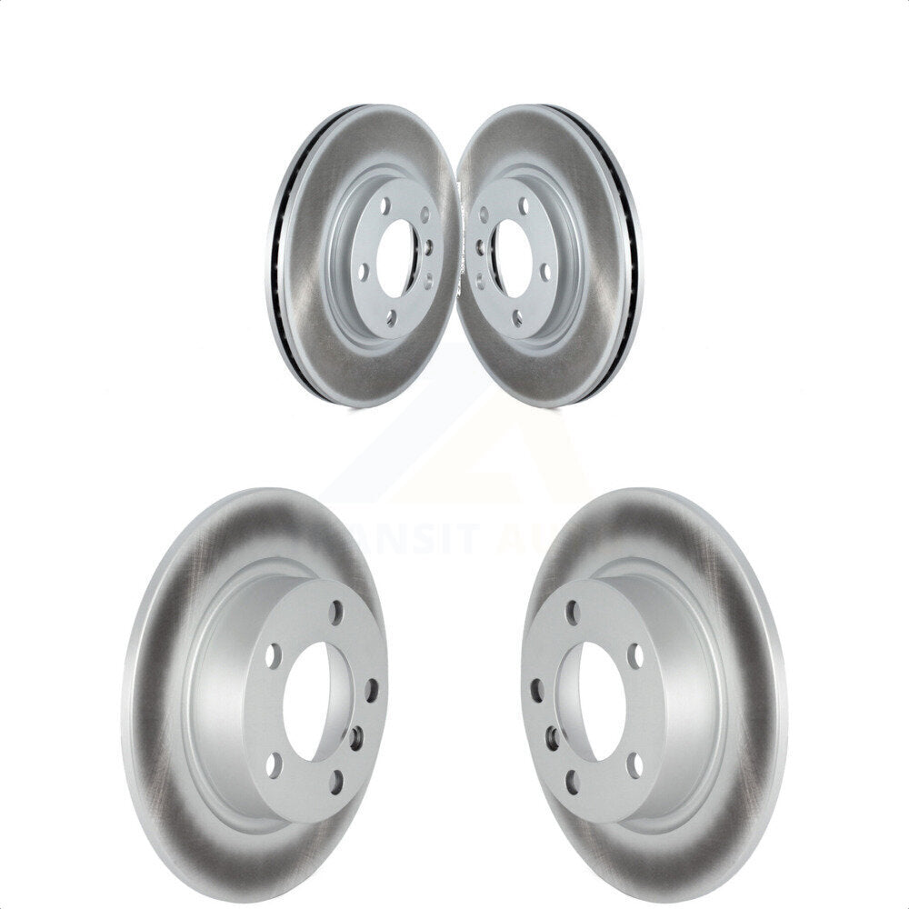 Front Rear Coated Disc Brake Rotors Kit For Mini Cooper Countryman Paceman KG-101506