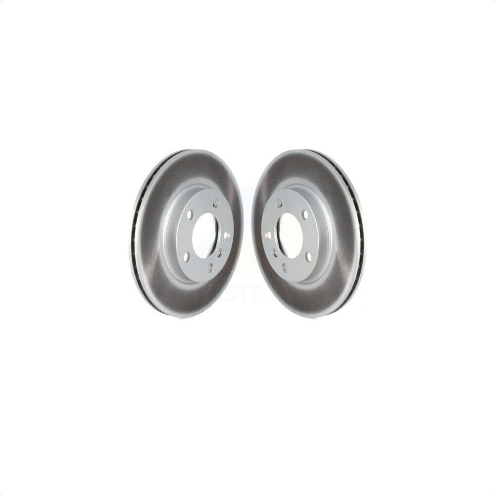 Front Coated Disc Brake Rotors Pair For Mini Cooper Countryman Paceman KG-101510