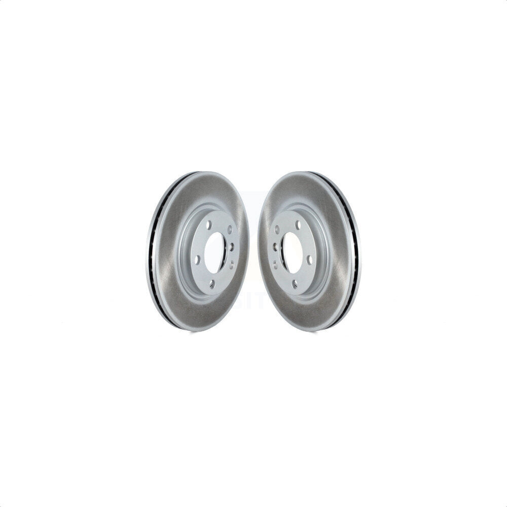Front Coated Disc Brake Rotors Pair For Mini Cooper Countryman Paceman KG-101511