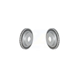 Rear Coated Disc Brake Rotors Pair For Mitsubishi Lancer KG-101518