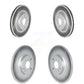 Front Rear Coated Disc Brake Rotors Kit For 2016-2021 Mazda MX-5 Miata With Brembo Brakes KG-101529