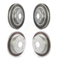 Front Rear Coated Disc Brake Rotors Kit For 2016-2020 Toyota Mirai KG-101530