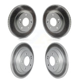 Front Rear Coated Disc Brake Rotors Kit For Kia Hyundai Kona Seltos KG-101541