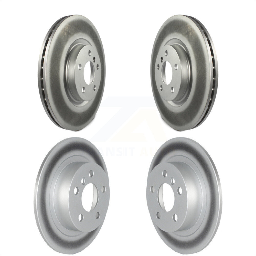 Front Rear Coated Disc Brake Rotors Kit For 2017-2022 Mini Cooper Countryman S ALL4 KG-101558