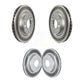 Front Rear Coated Disc Brake Rotors Kit For Nissan Rogue Sport LEAF Qashqai KG-101573