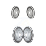 Front Rear Coated Disc Brake Rotors Kit For 2019-2022 Subaru Ascent KG-101589
