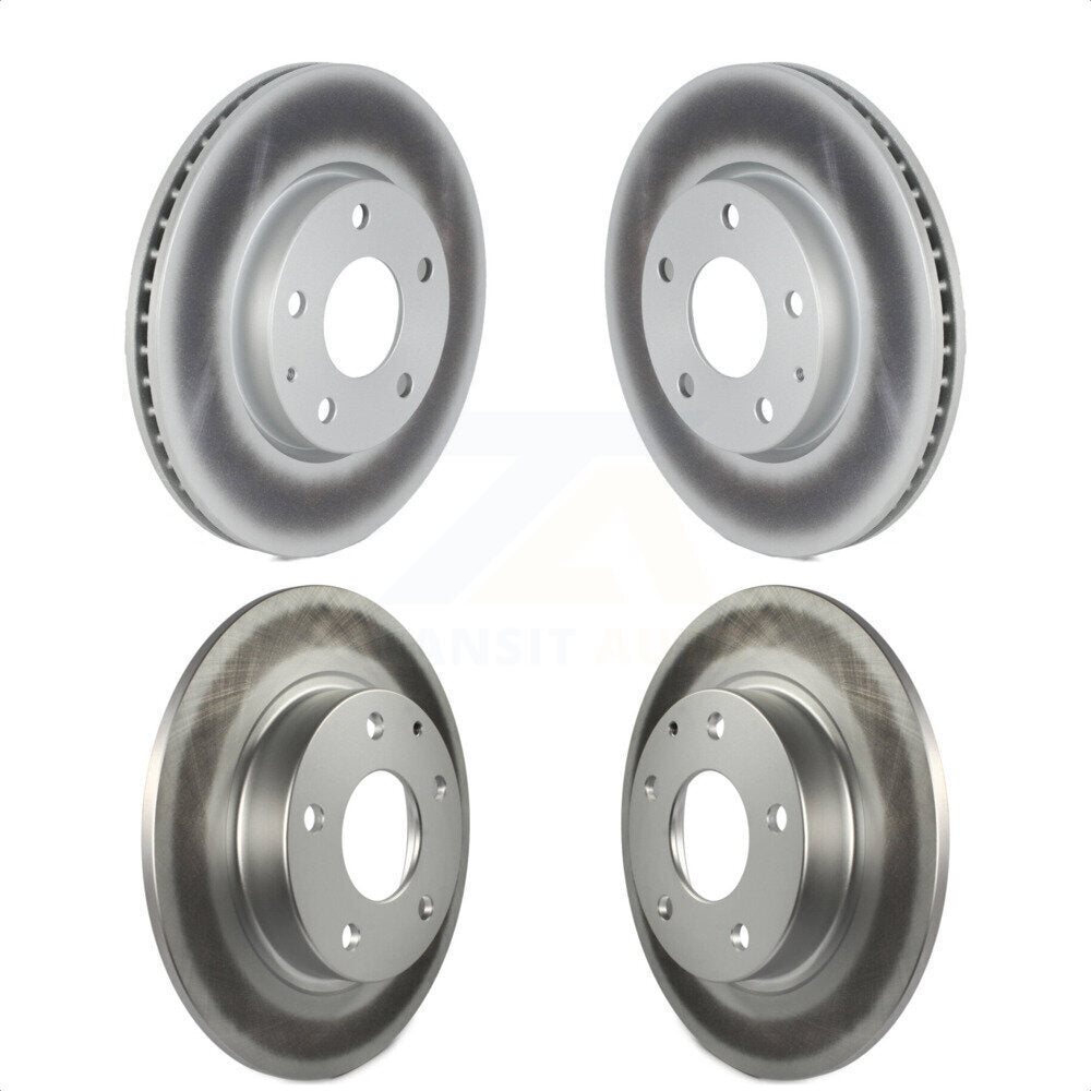 Front Rear Coated Disc Brake Rotors Kit For Mazda 3 KG-101591