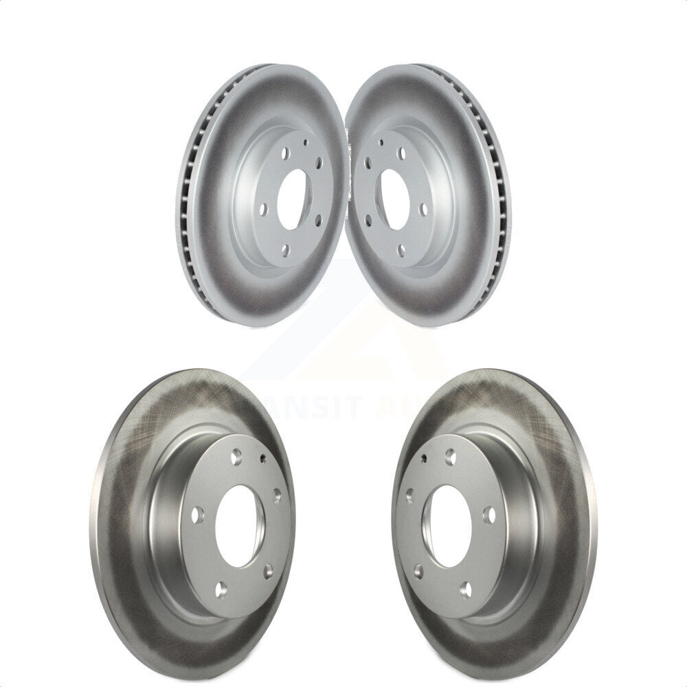 Front Rear Coated Disc Brake Rotors Kit For Mazda 3 CX-30 KG-101592