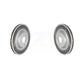 Front Coated Disc Brake Rotors Pair For 2016-2022 Mazda MX-5 Miata With Brembo Brakes KG-101601