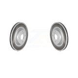 Front Coated Disc Brake Rotors Pair For 2016-2022 Mazda MX-5 Miata With Brembo Brakes KG-101601