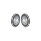 Front Coated Disc Brake Rotors Pair For 2016-2021 Chevrolet Spark KG-101614