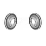 Front Coated Disc Brake Rotors Pair For Ford Ranger Bronco KG-101628