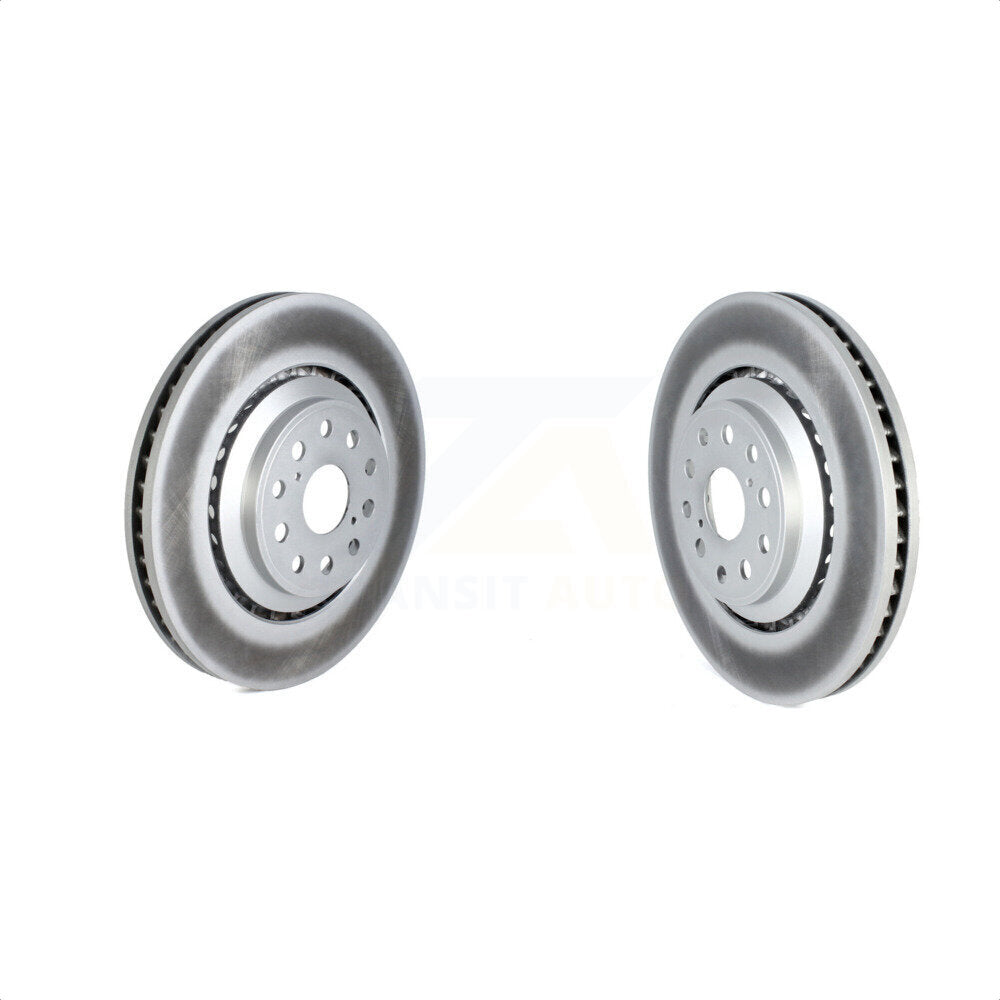Front Coated Disc Brake Rotors Kit For Lexus LS460 LS500 LS600h LS500h KG-101633