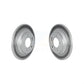 Rear Coated Disc Brake Rotors Pair For Hyundai Kona Kia Soul Seltos KG-101642