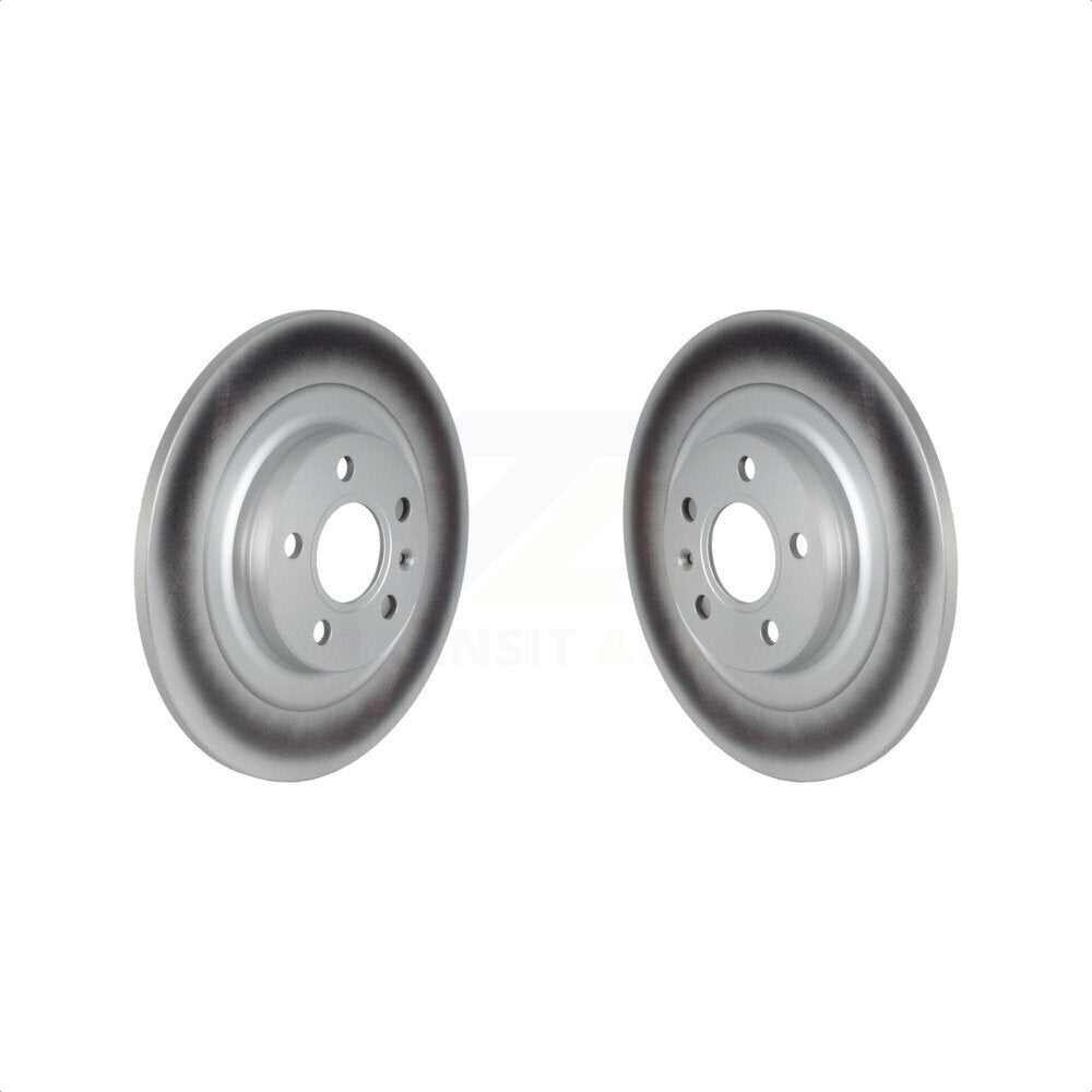 Rear Coated Disc Brake Rotors Pair For Volvo XC40 With 302mm Diameter Rotor KG-101651