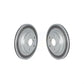 Rear Coated Disc Brake Rotors Pair For Subaru Forester KG-101657