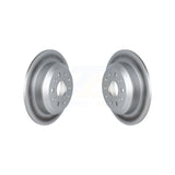 Rear Coated Disc Brake Rotors Pair For 2018-2022 Jeep Wrangler Without Heavy Duty Brakes Code BRY KG-101660